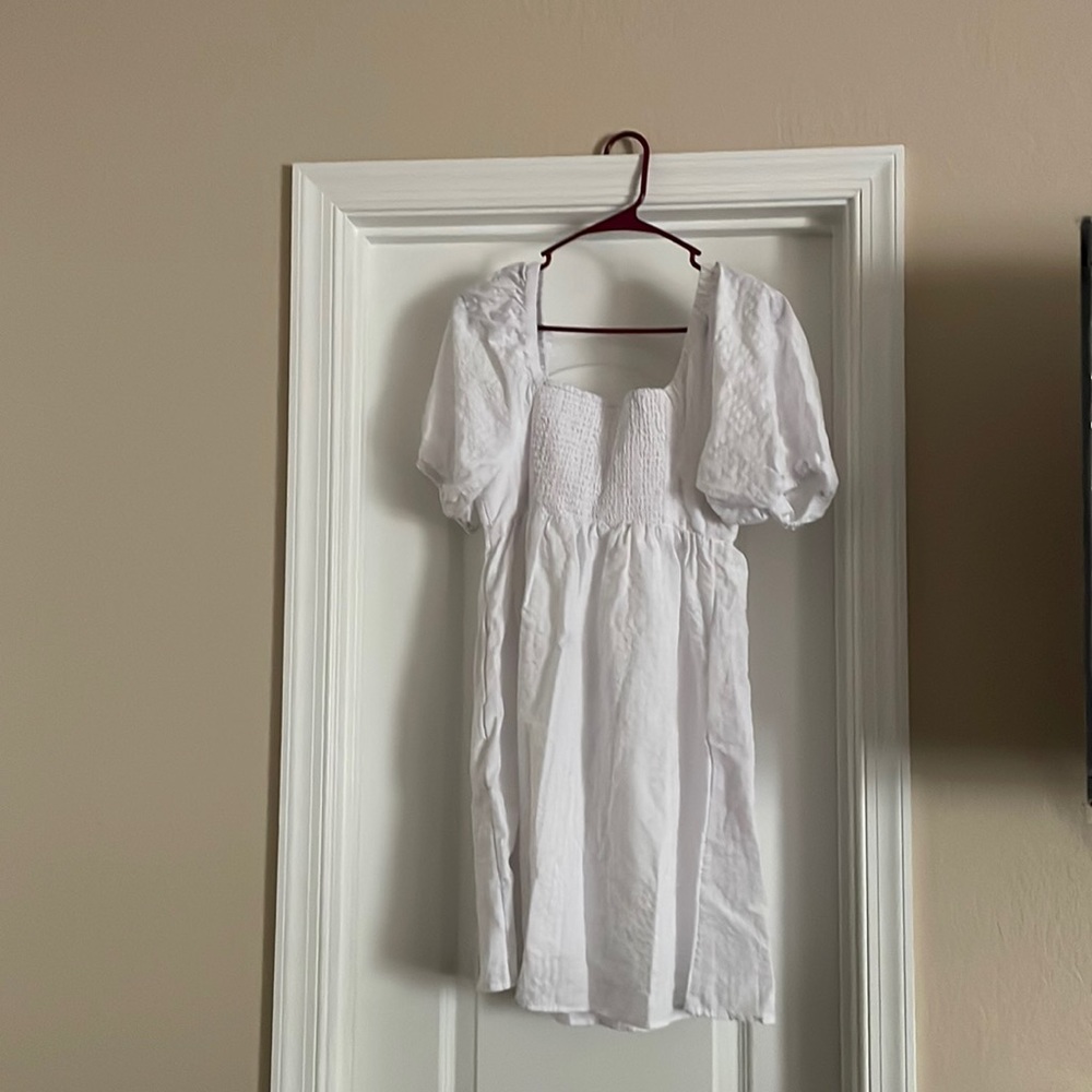 White dress